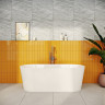 Ванна VITRA GEO 180x80 отдельностоящая с ножками, скрытый сифон 65380006000